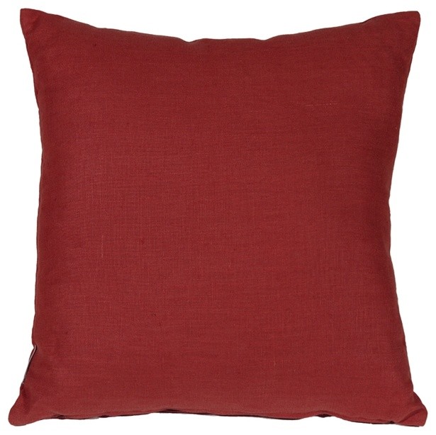 Pillow Decor - Tuscany Linen Red 17 Throw Pillow - Contemporary - Decorative Pillows - by Pillow ...