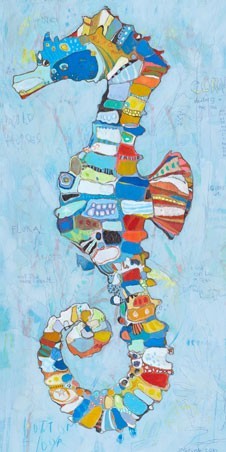 Modern Ocean Themed Boy's Room contemporary-kids-decor