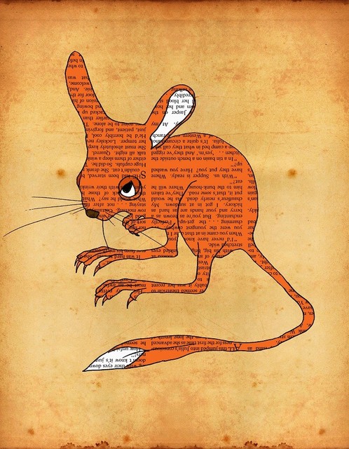 Art Wall Poster Mouse A2 - 16.5x23.3 contemporary-prints-and-posters