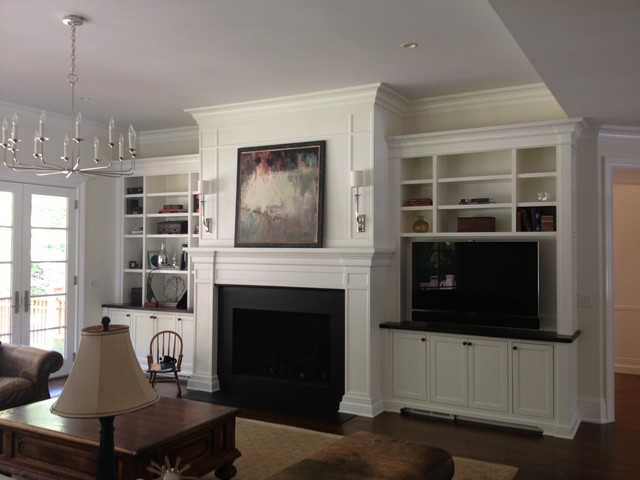 FIREPLACE MANTELS & SURROUNDS - Traditional - Family Room - new ...