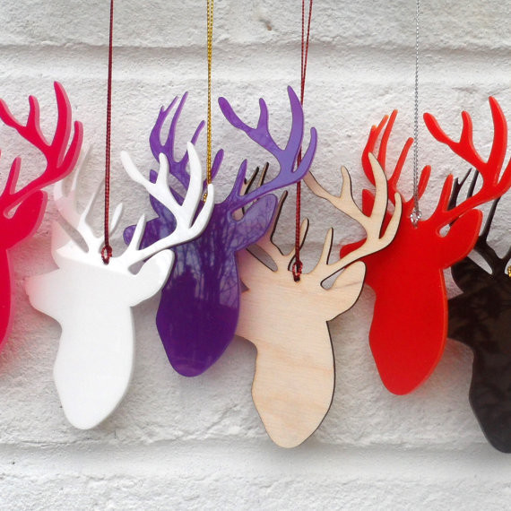 reindeer tree decoration by miss cake contemporary reindeer tree decoration by miss cake contemporary