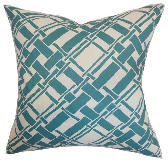 Rygge Bamboo Pillow Aqua 18