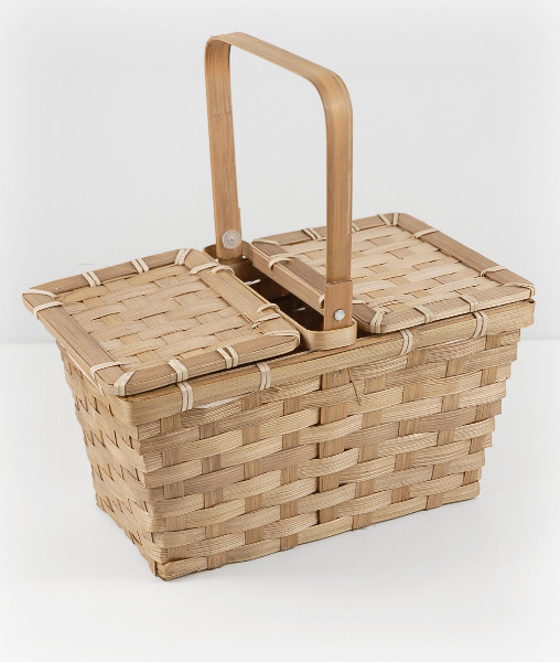 Small 10" Picnic Baskets Traditional Picnic Baskets by Saveoncrafts