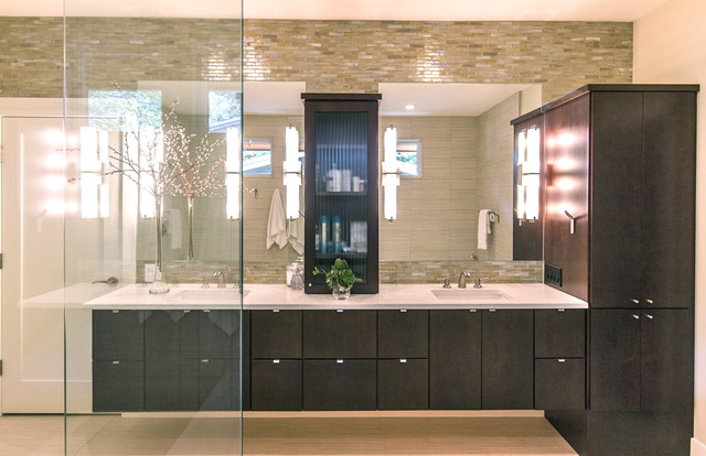 Travis Heights contemporary bathroom