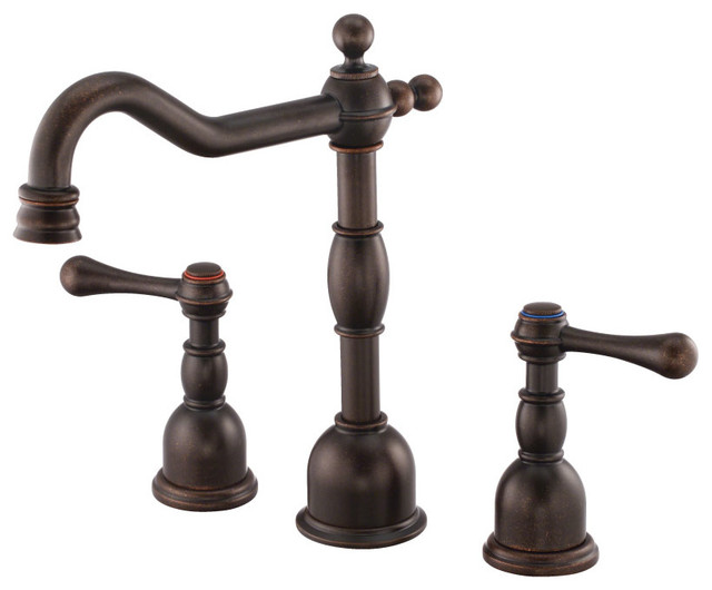 Danze Opulence™ Widespread Lavatory Faucets Traditional Bathroom
