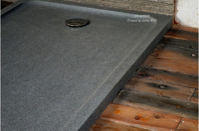 stone shower pans