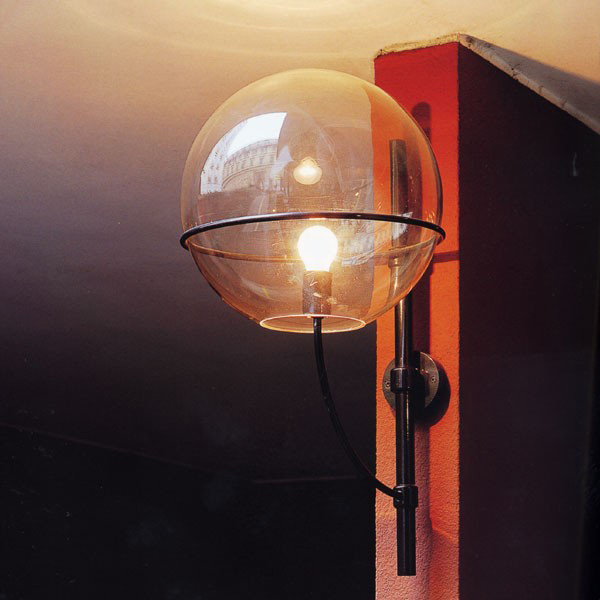 Oluce Vico Magistretti Design Lyndon Outdoor Light Wall Sconce - Eclectic - Outdoor Wall Lights ...