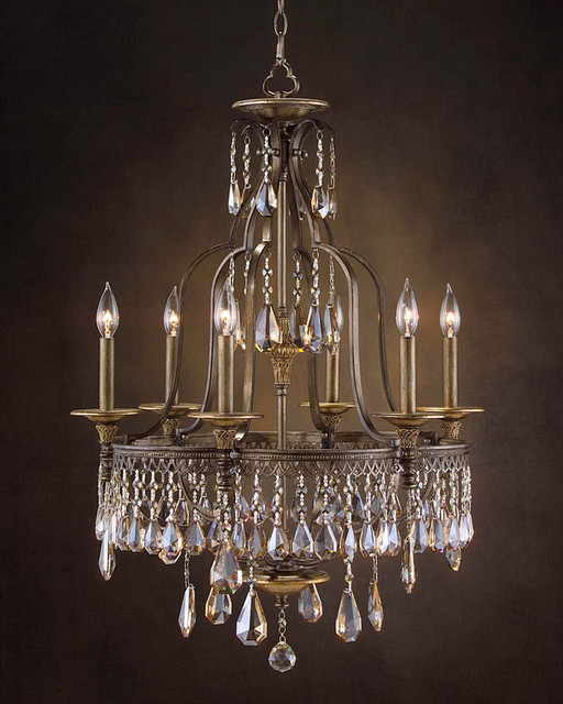John Richard 6 Light Chandelier AJC-8683 modern-chandeliers