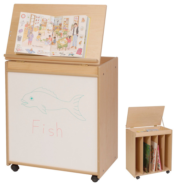 Steffywood Kids Home Learning Mobile Big Book Holder Display Storage