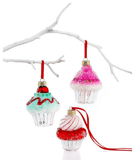 holiday lane christmas ornaments mini cupcakes holiday lane christmas ornaments mini cupcakes