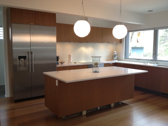 Contemporary Teak contemporary-kitchen