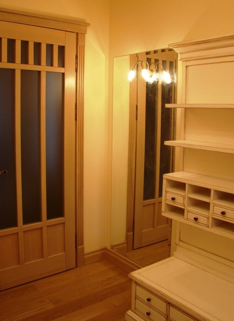 Experiments in art Nouveau style traditional-closet