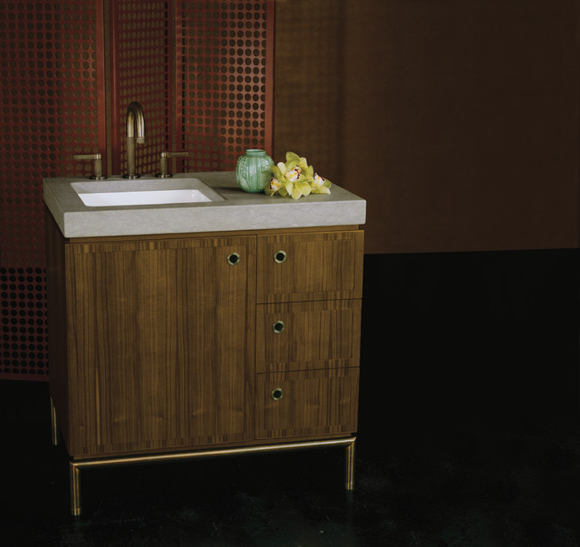 Vir Stil by Laura Kirar for KALLISTA Modern Bathroom Vanities And