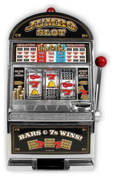 Slot Machine Bank