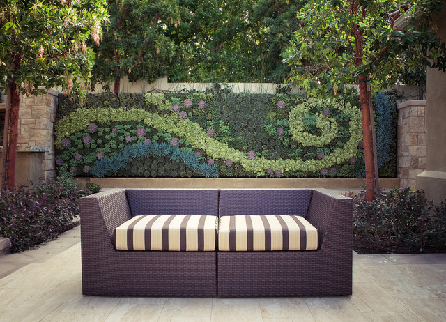 Outdoor Living Wall - contemporary - patio - los angeles - by 