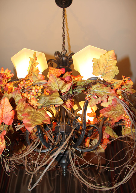 Rustic Grapevine Chandelier - Traditional - Seattle