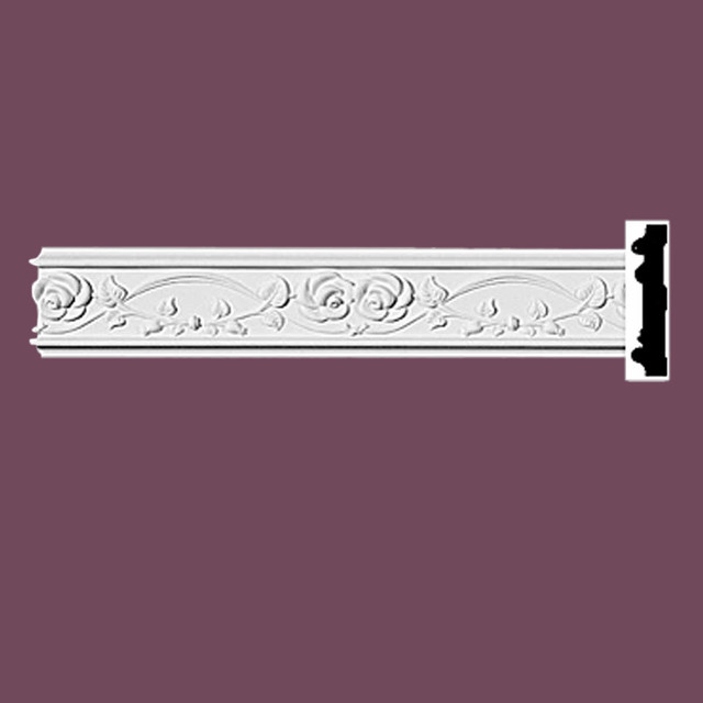 Crown Moldings White Urethane Ornate Hartford Crown Molding 11655