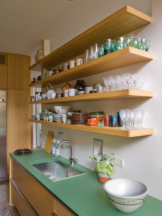Kitchen Shelves Design, Pictures, Remodel, Decor and Ideas