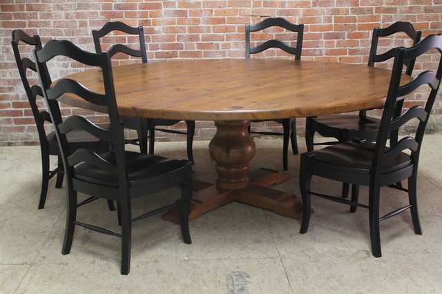 Round Dining Room Tables For 8 Pine