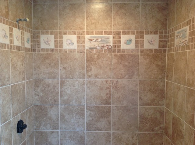 Bathroom Tile  Traditional  Tile  raleigh  by Mottles 