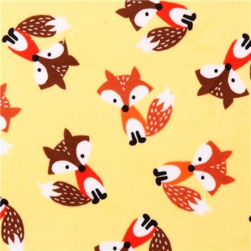 Minky Fox Fabric