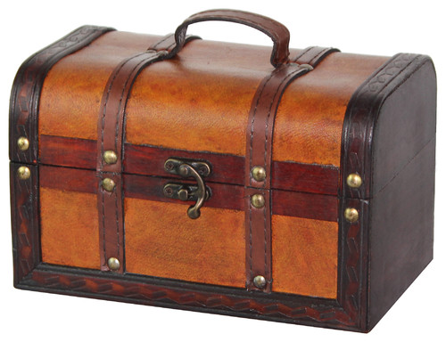 rustic storage boxes - The Luxurious Look of Leather