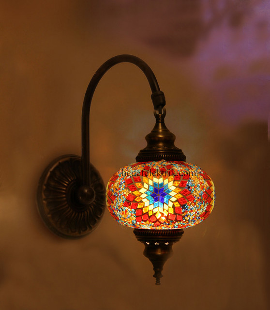 Turkish Style Mosaic Lighting Wall Sconce Traditional Wall Sconces