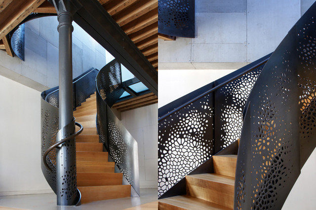 modern staircase by Workshop/apd