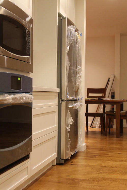 Fridge sticking out acceptable?