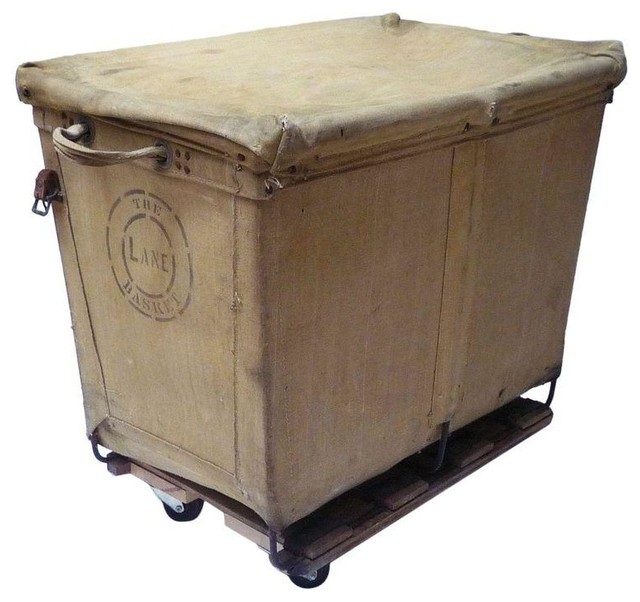 Industrial Laundry Basket Industrial Hampers by Chairish