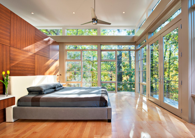 Tree House Bedroom - contemporary - bedroom - dc metro - by Moore ...