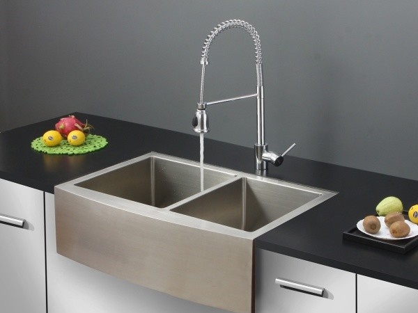 ... Kitchen Sink and Chrome Faucet Set - Modern - Kitchen Sinks - by