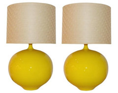 Pair of Ceramic Table Lamps modern table lamps