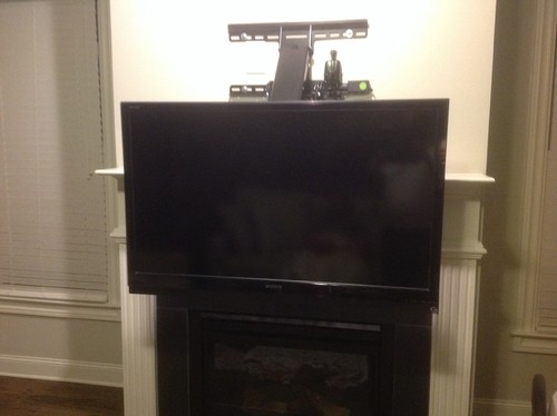 28 Drop Down Tv Mount Electric Tilt Amp Drop Section Future