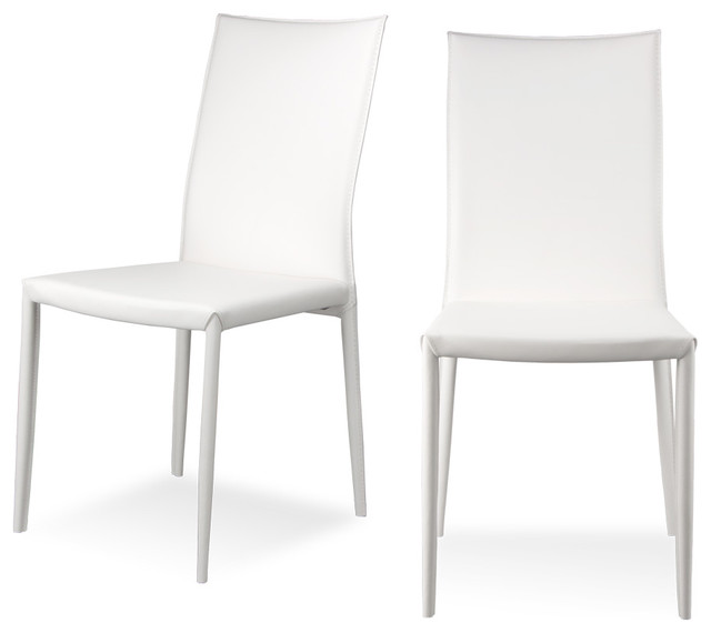 White Dining Room Chairs Modern