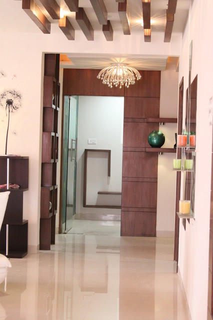 Meenakshi Trident Towers Model Apartment modern-entry