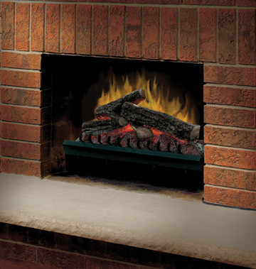 The Dimplex 23" Standard Electric Fireplace Insert/Log Set allows you to convert a standard gas or wood burning fireplace into headache free enjoyment.