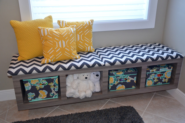 storage bench for playroom