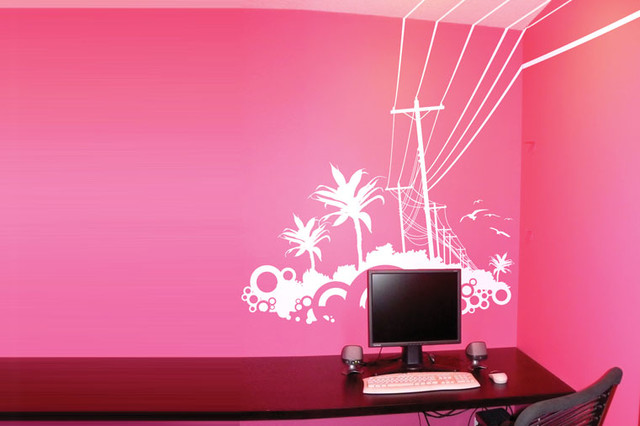 Wall Tattoos by Surface Collective living-room