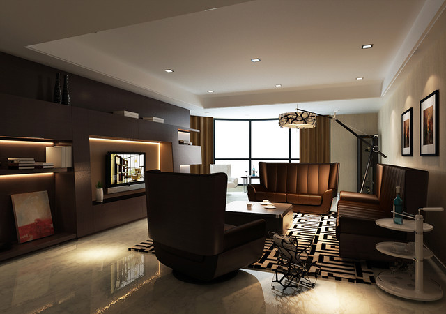 Limitless - 3D Living Room - modern - living room - other metro ...