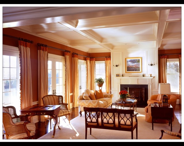 Interiors traditional living room