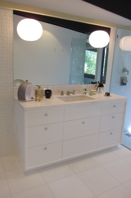 Post + Beam Master Bath remodel contemporary-bathroom