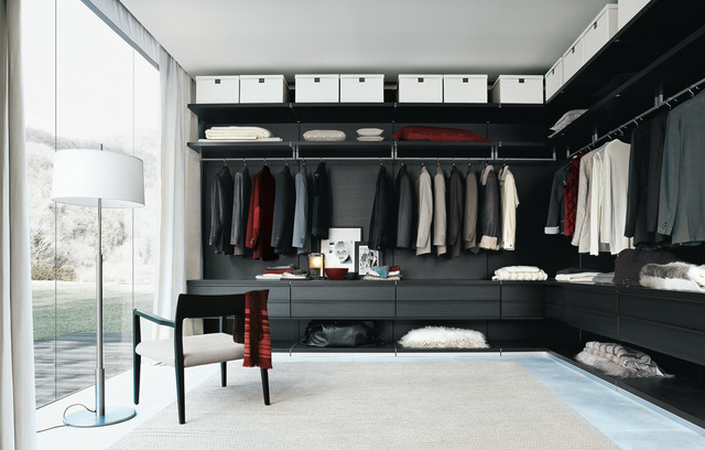 contemporary closet by Poliform USA