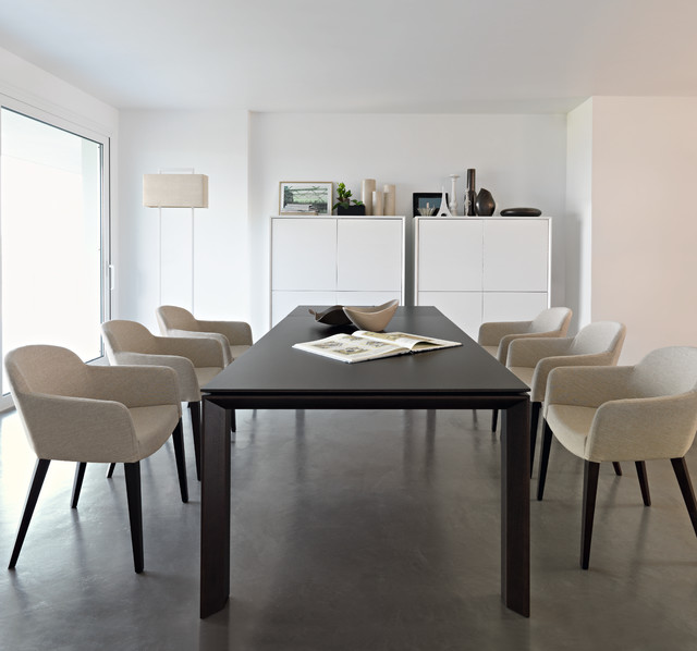 Calligaris Omnia Wood Extendable Dining Table Modern Dining Tables