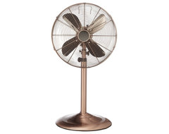Deco Copper 48" High Floor Standing Fan traditional ceiling fans