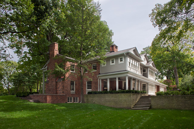 Side Elevation traditional exterior
