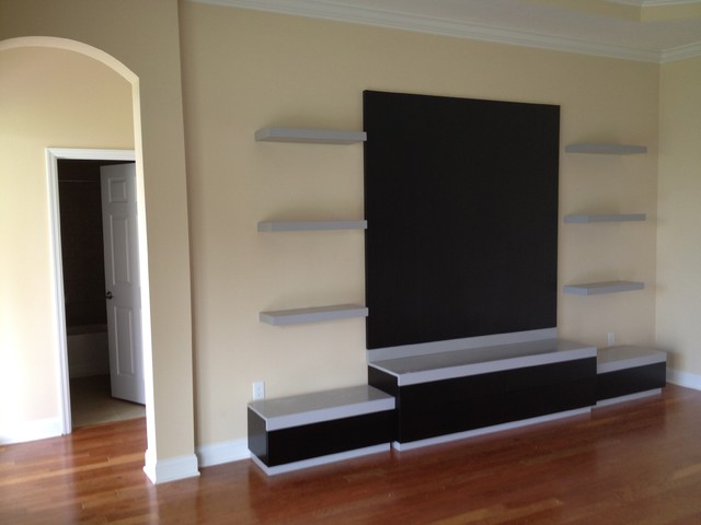 Entertainment Console - modern - media room - tampa - by Bentley ...