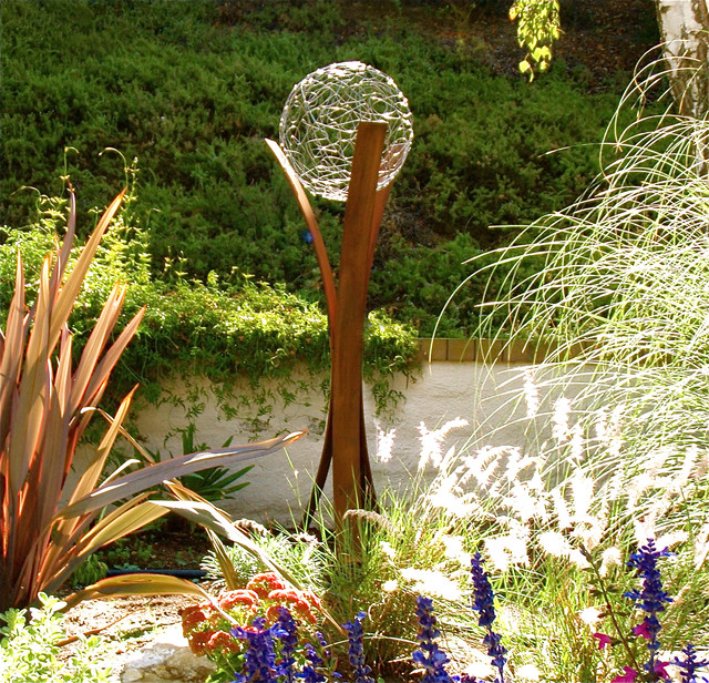 TerraSculpture "Tempest" Modern Sculptures los angeles by