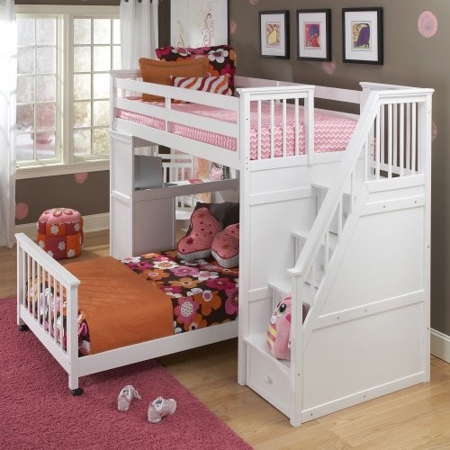 White Kids Bed