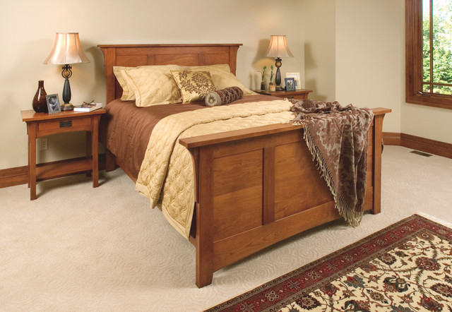 cherry mission style bedroom furniture